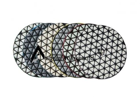 Алмазный шлифовальный круг велкро Ø 100 (без воды) B.